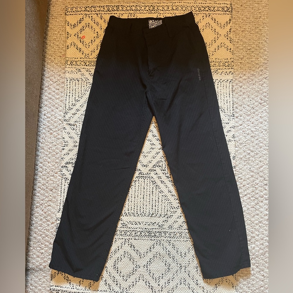 Billabong Black Pinstripe Pants